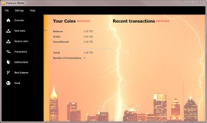 Le Teslacoin QT Wallet