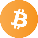 Le symbol du bitcoin