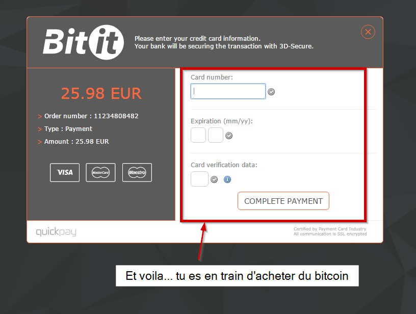 acheter bitcoin par carte bancaire sans verification