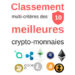 classement-meilleure-crypto-monnaie Classement des 10 meilleures crypto-monnaies