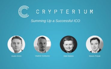 interview Crypterium L'équipe de Crypterium répond à nos question et revient sur le succès de son ICO