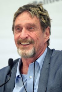 Mcafee grand partisan d'Ethereum