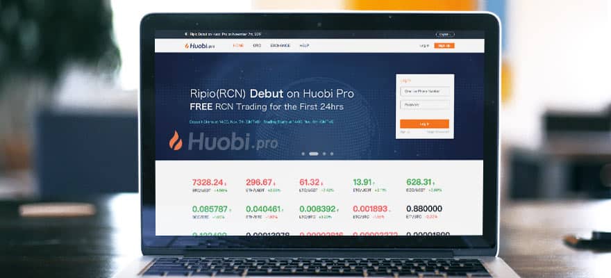 HUOBI place de trading de crypto-monnaies