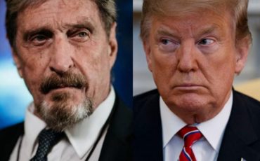 J mcafee et D trump